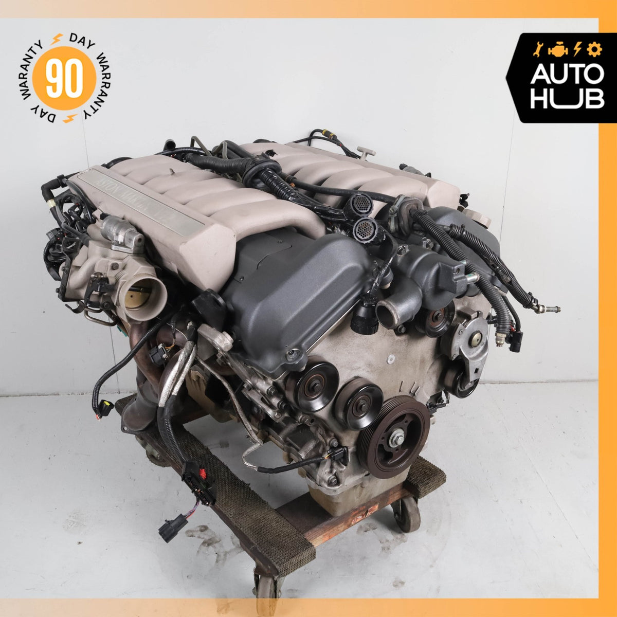 00-04 Aston Martin DB7 Vantage 5.9L V12 AM2 Engine Motor Assembly OEM 35k MILES - photo 3