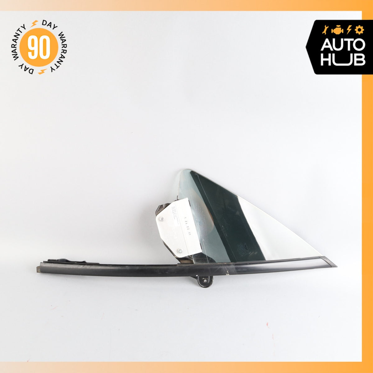 03-10 Bentley Continental GT Front Left Side Door Vent Window Glass OEM 73k - photo 2