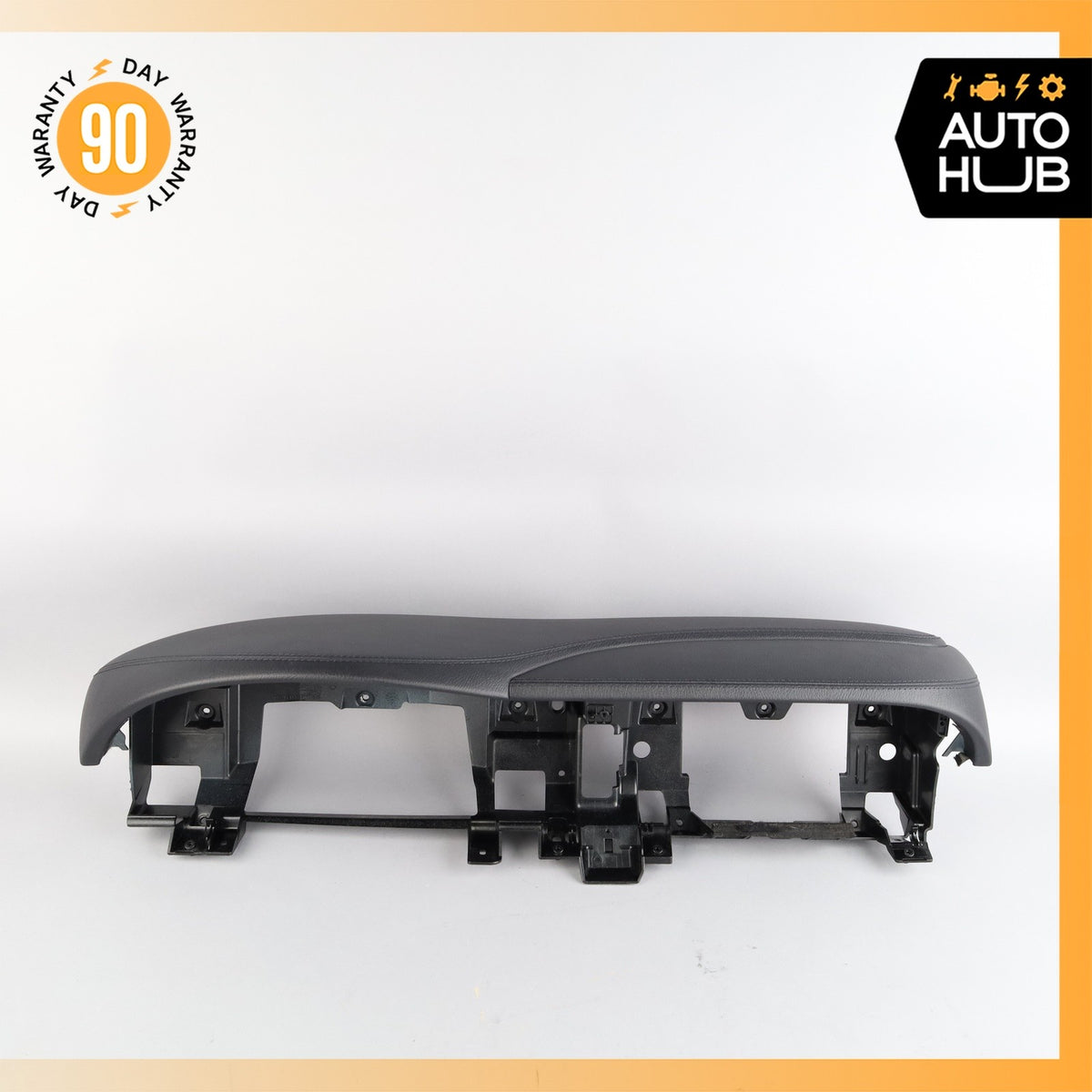 07-13 Mercedes W221 S63 S550 S450 Dashboard Cluster Upper Cover Trim Black OEM - photo 1