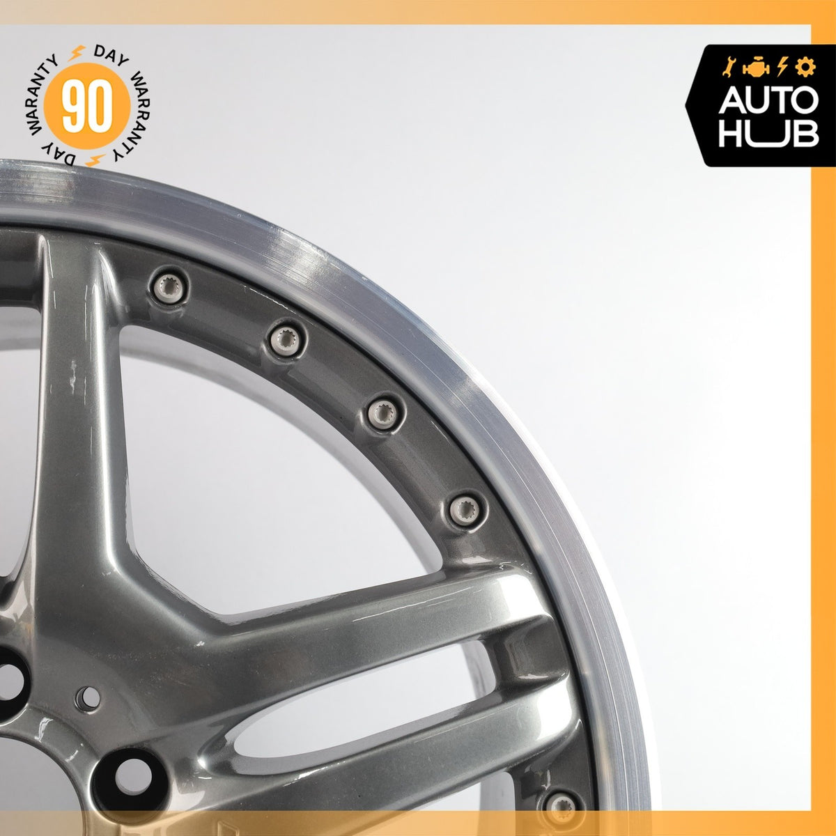 Mercedes W215 CL55 S55 AMG S600 9.5 x 19 19" Rear Wheel Rim OEM - photo 4