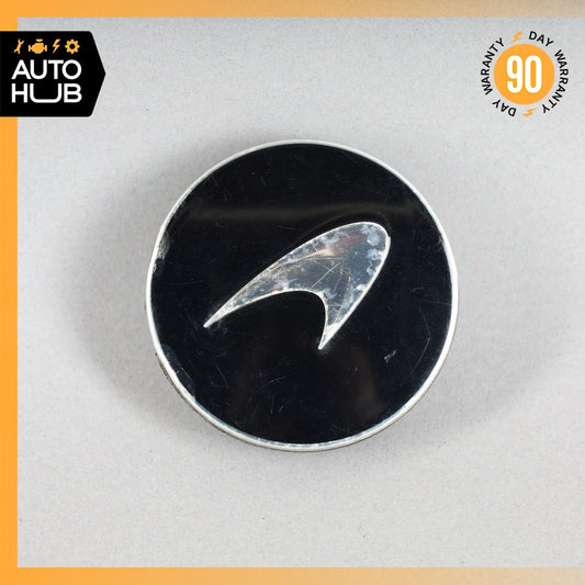 16-20 McLaren 570S 570GT Wheel Center Hub Cap Cover Black 13BA167CP OEM - photo 1