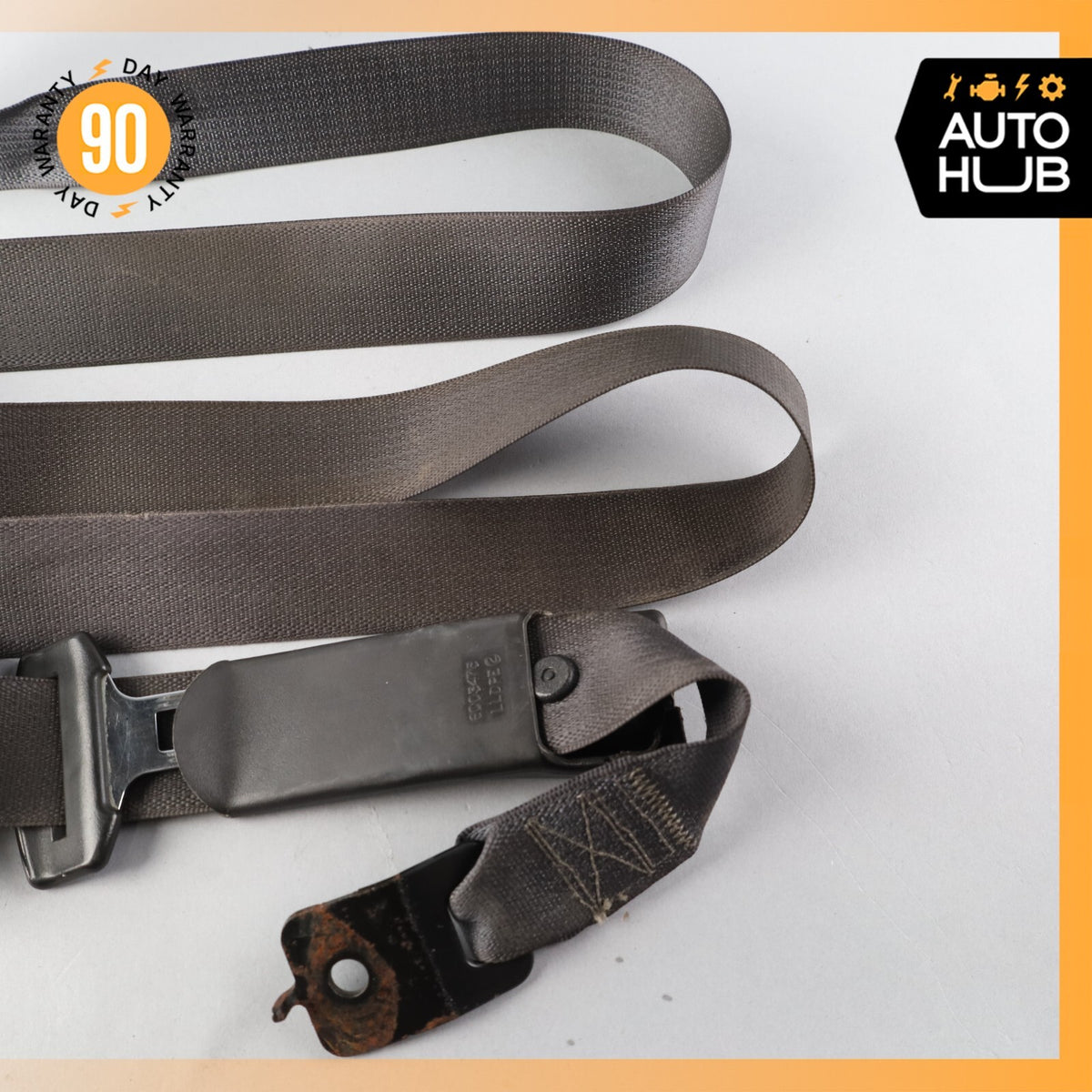 04-08 Cadillac XLR Left Driver Seatbelt Seat Belt Retractor Black 10354115 OEM - photo 5