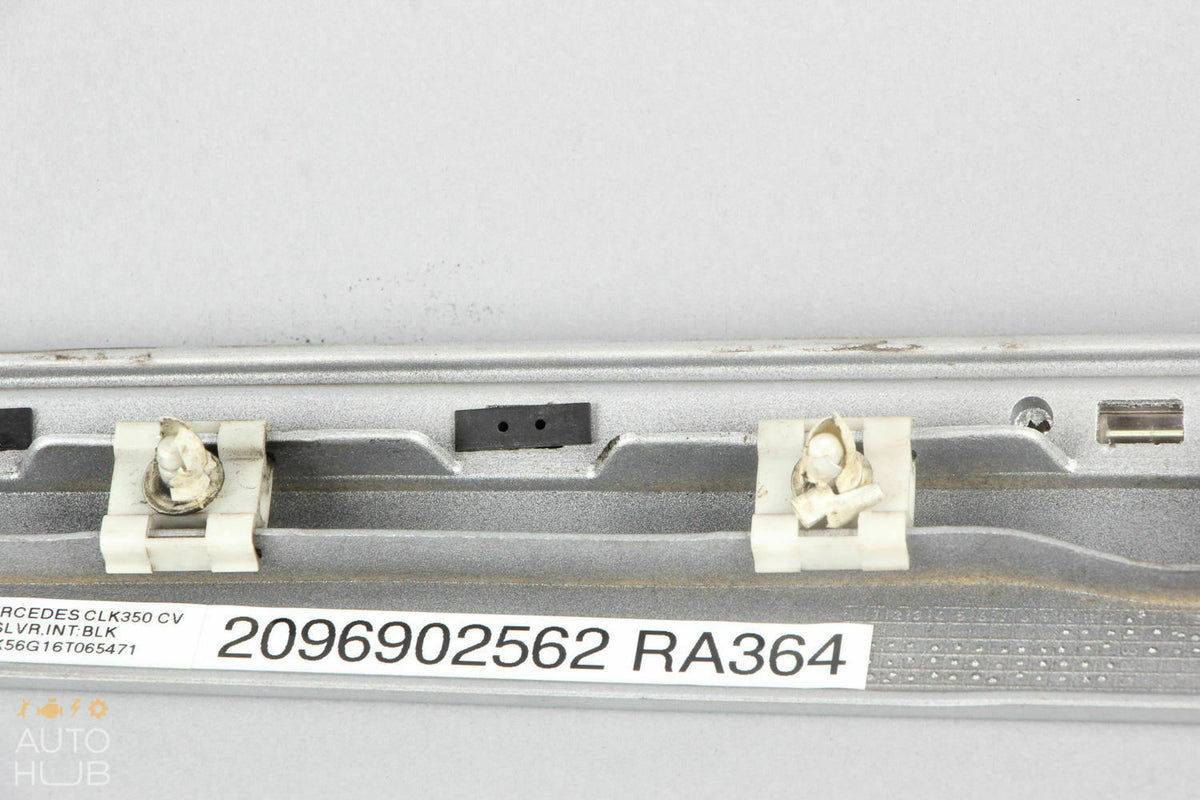 03-09 Mercedes W209 CLK350 CLK55 AMG Quarter Molding Trim Rear Left Side OEM - photo 7
