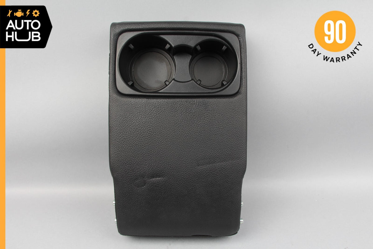 12-19 Mercedes W166 ML350 GL450 GLS450 Rear Arm Rest Cup Holder Black OEM 60k - photo 1