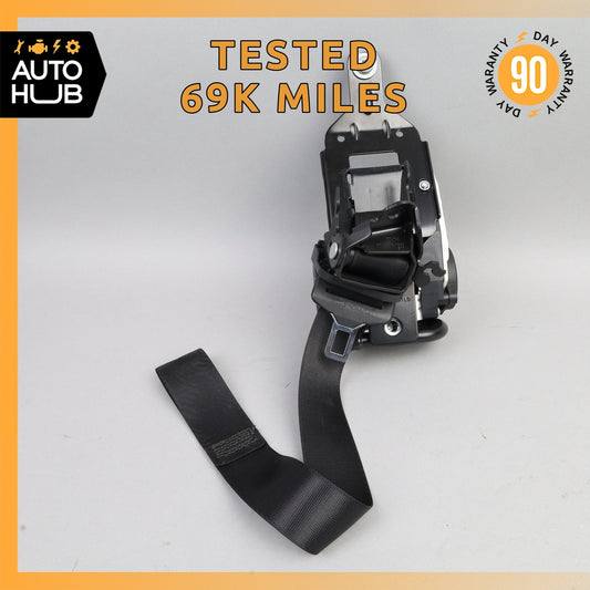 10-13 Mercedes W207 E350 E550 Front Right Passenger Side Seat Belt Black OEM 69k - photo 1