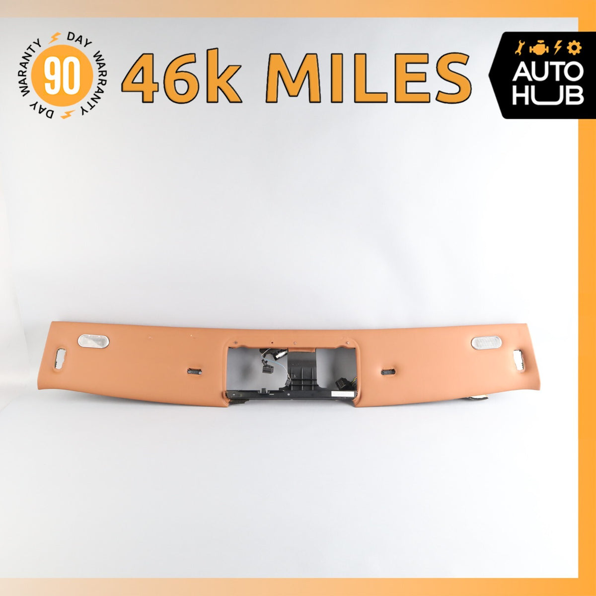 Bentley Continental GTC Front Window Top Upper Headliner Trim Panel OEM 46k - photo 1