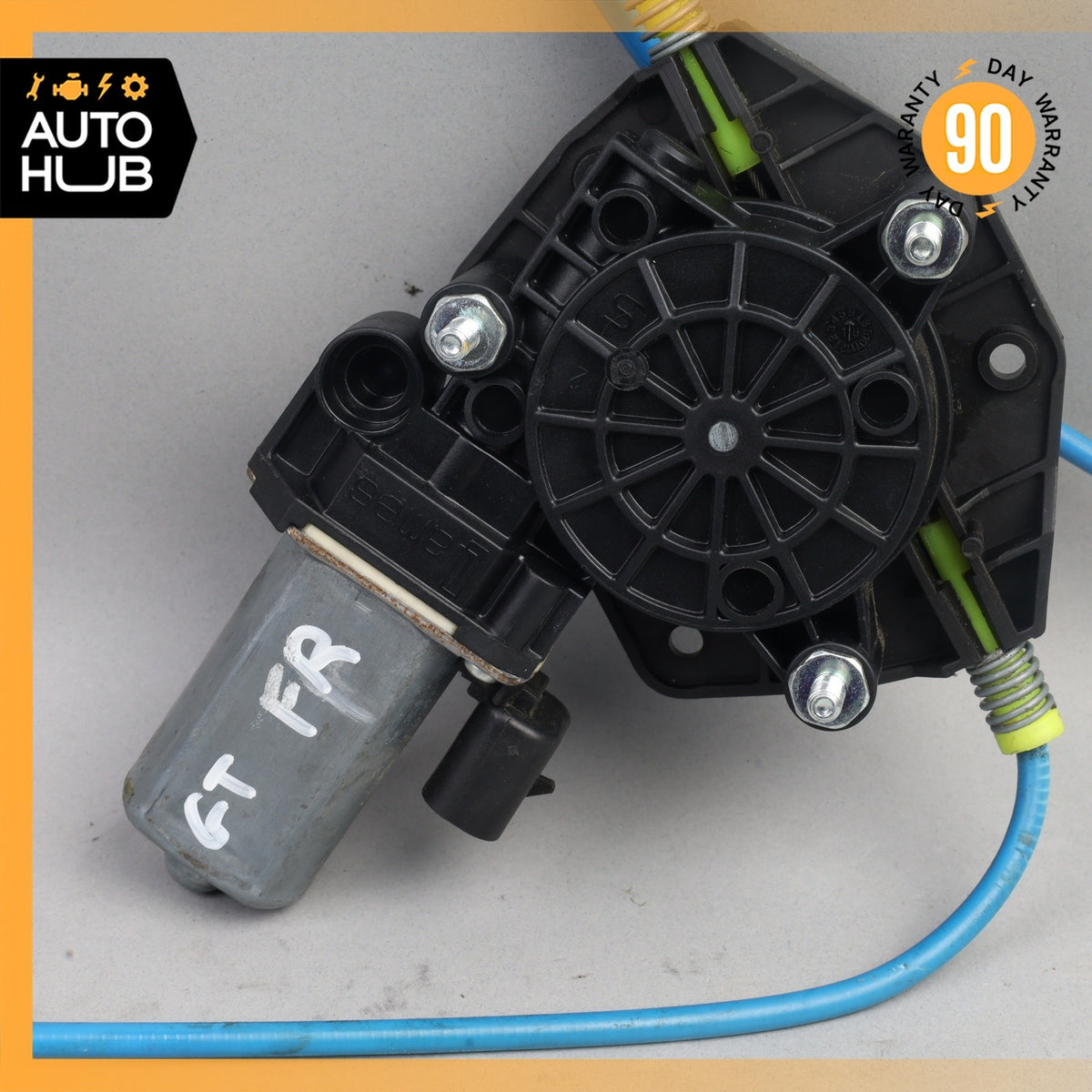 08-18 Maserati GranTurismo M145 Coupe Window Regulator Motor Front Right OEM 43k - photo 3