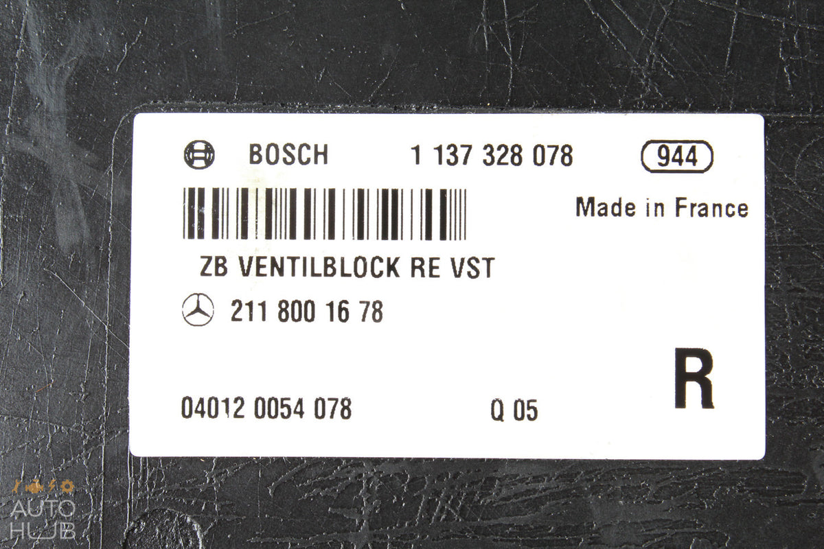 03-09 Mercedes W211 E550 E500 Front Right Passenger Dynamic Seat Control Module - photo 7