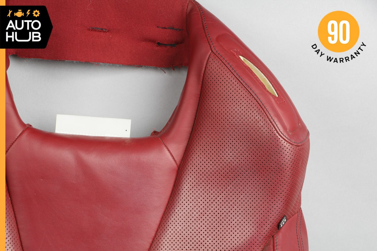 12-16 Mercedes R172 SLK250 SLK300 Front Left Side Upper Seat Cushion Red OEM 75k - photo 8