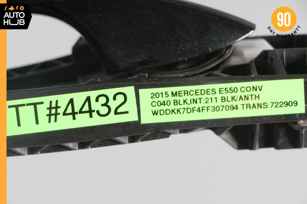 14-17 Mercedes W207 E550 E350 E400 Right Passenger Exterior Door Handle OEM 30k - photo 12