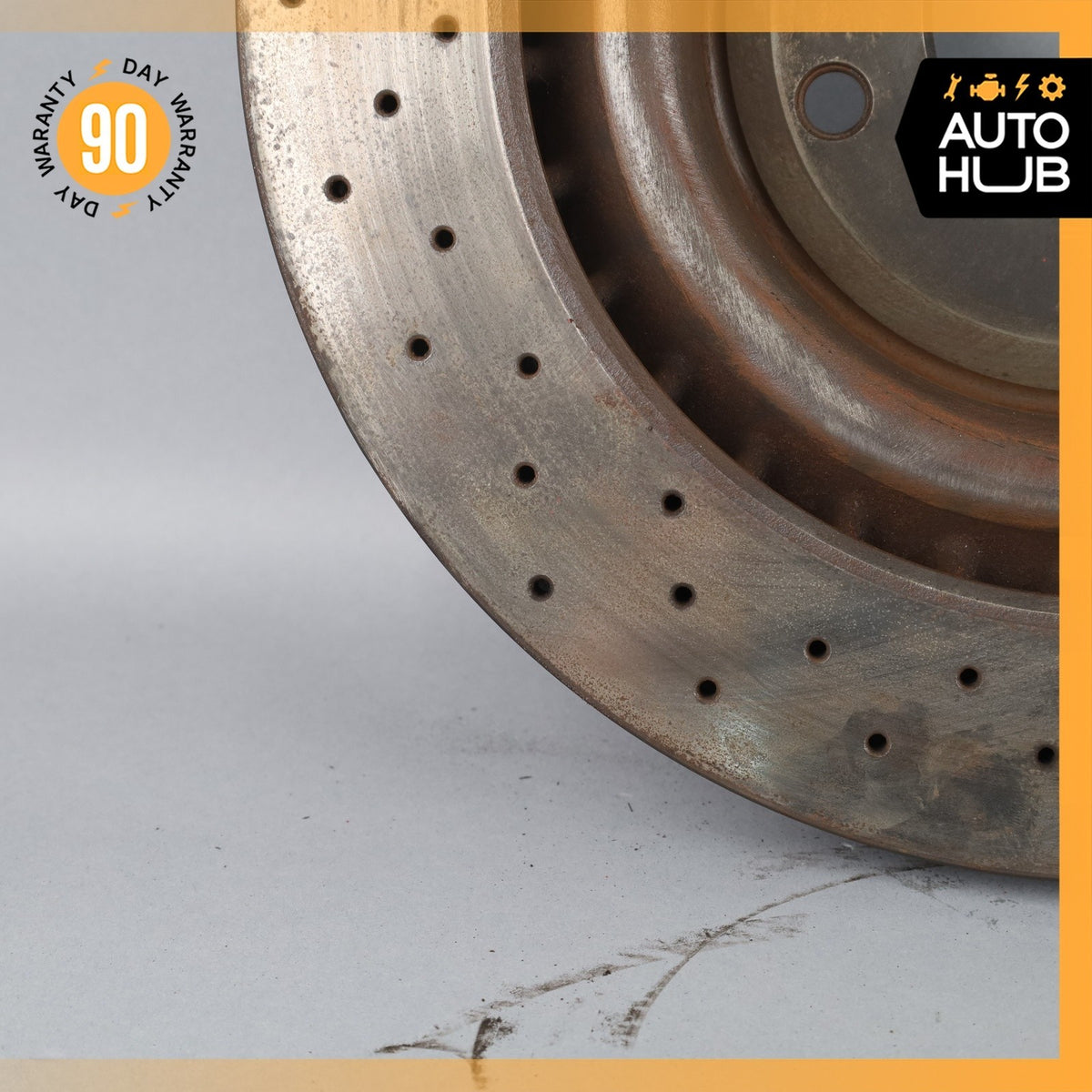 00-04 Aston Martin DB7 Front Brake Rotors Disc Left & Right Set OEM 38k - photo 16