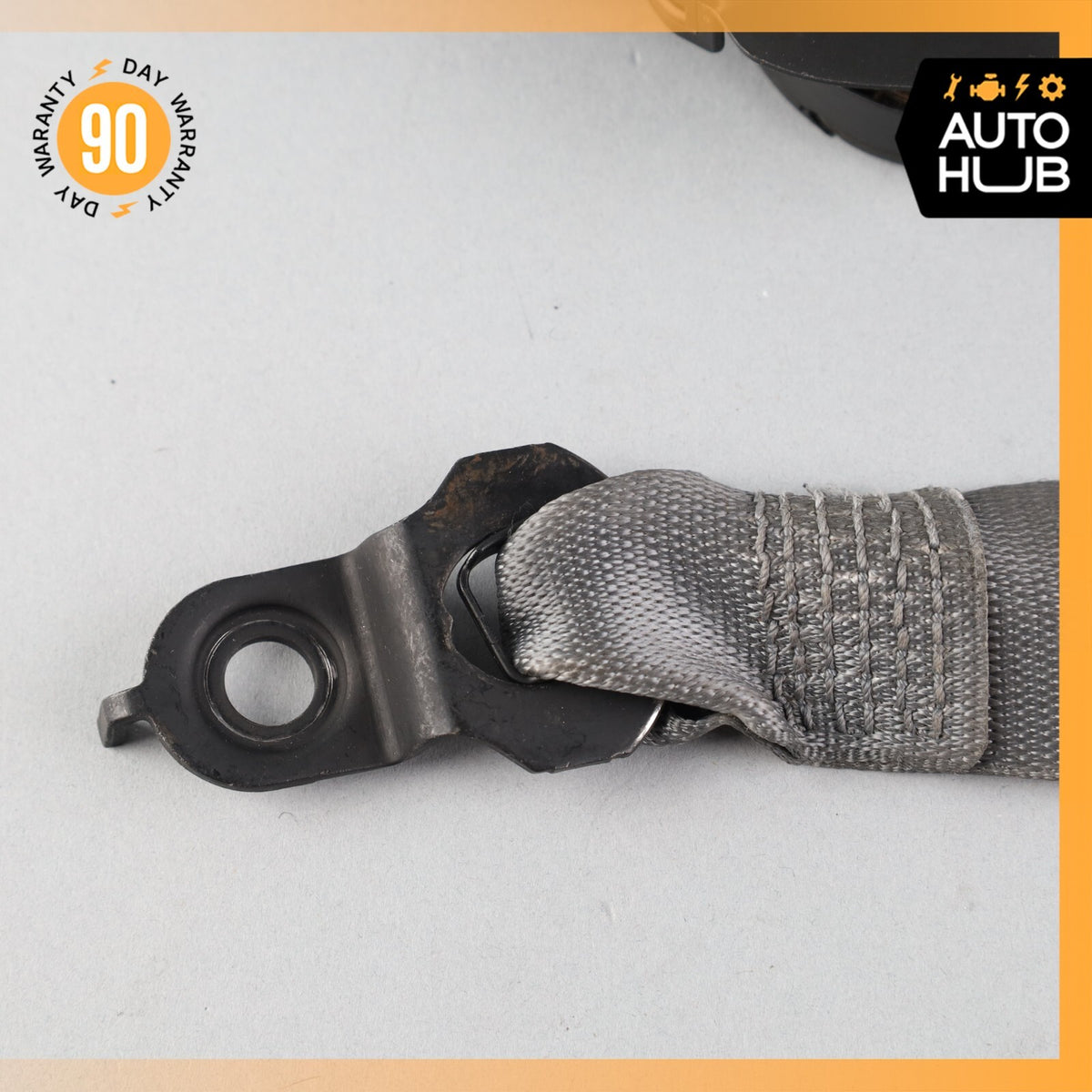 06-09 Mercedes W219 CLS500 E63 AMG Front Left Driver Side Seat Belt Gray OEM - photo 7