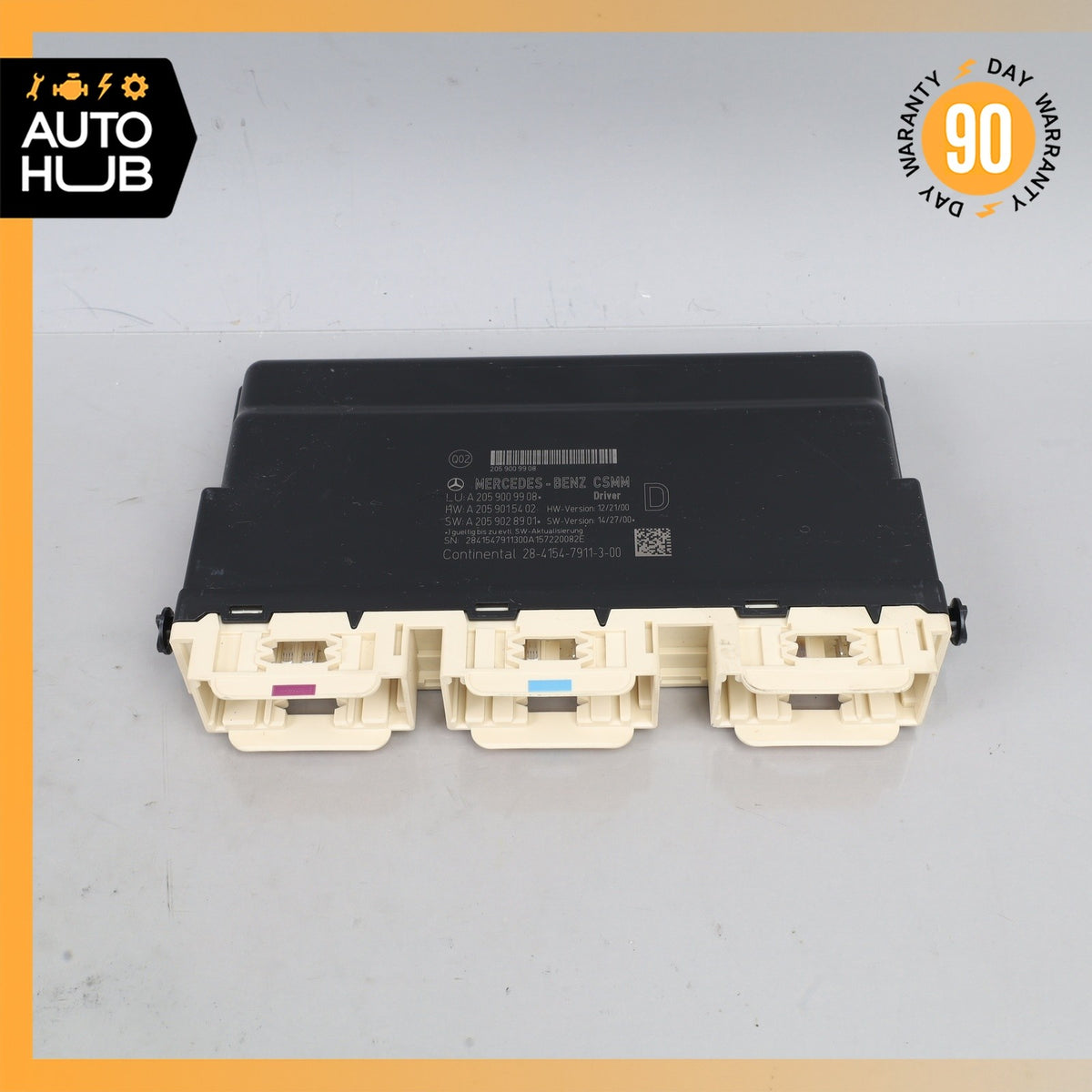 15-23 Mercedes W205 C63 C43 AMG C300 Front Left Seat Control Module OEM - photo 3