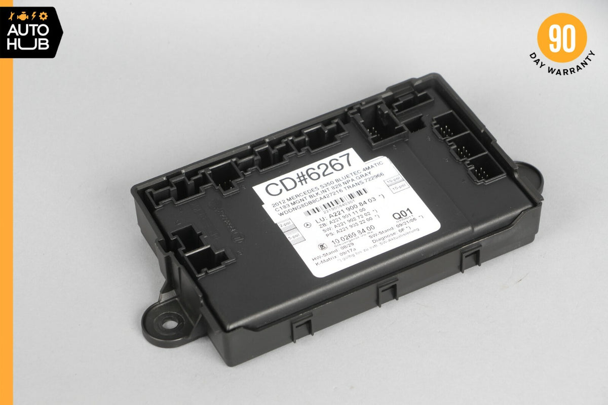 10-13 Mercedes W221 S350 S63 Front Right Door Control Module 2219008403 OEM - photo 1