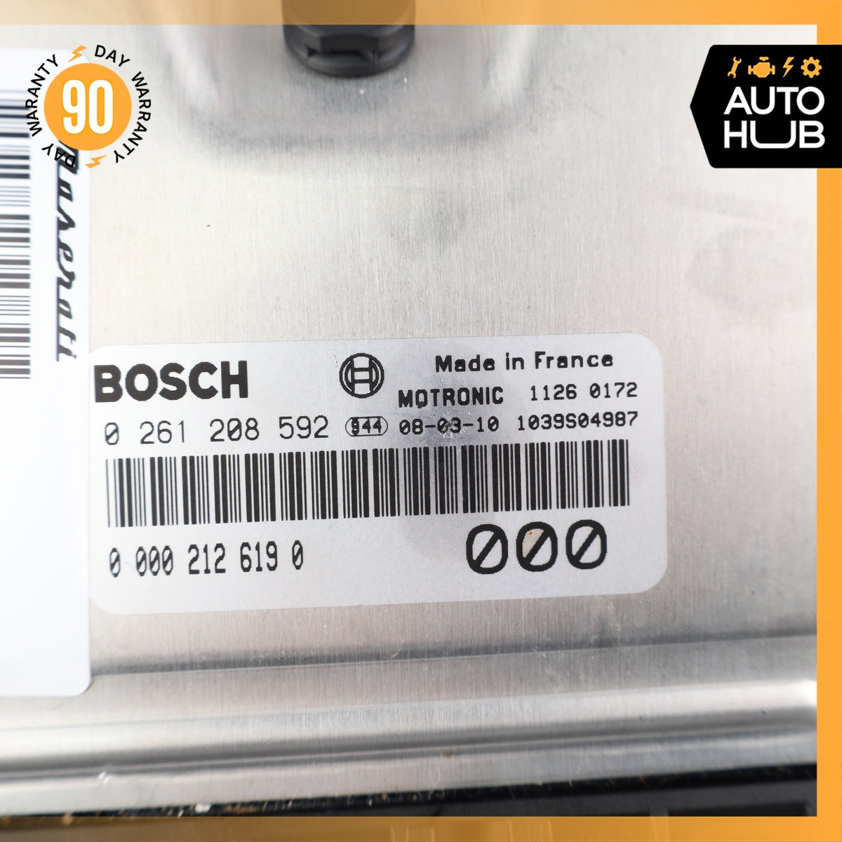 08-16 Maserati GranTursimo M145 4.2L Engine Control Module ECU OEM 74k - photo 9