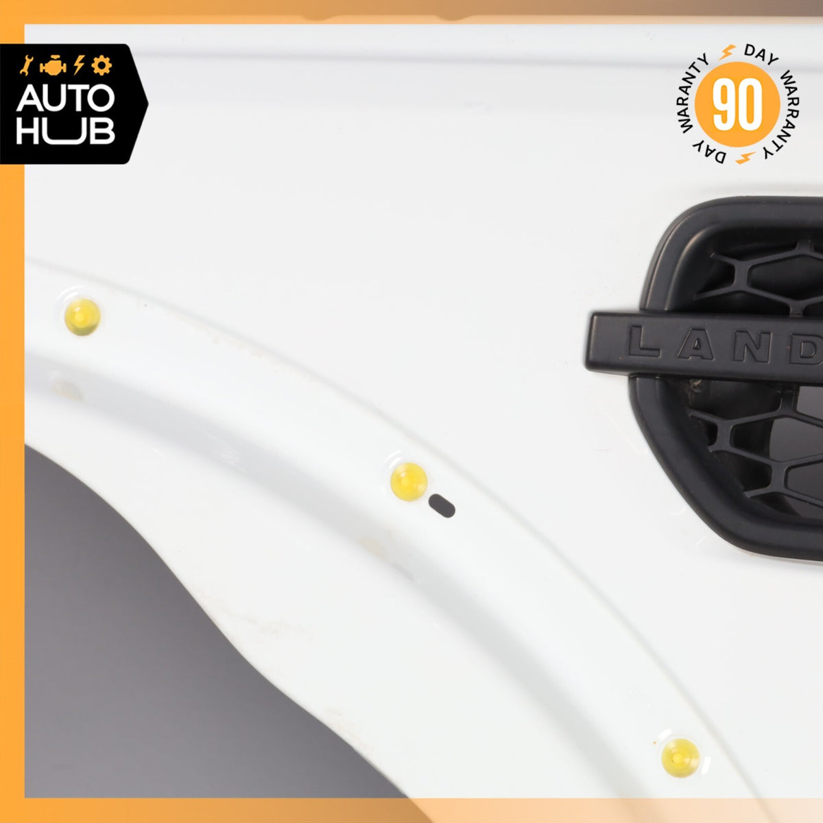 10-16 Land Rover LR4 HSE Left Driver Side Fender Assembly White OEM - photo 5
