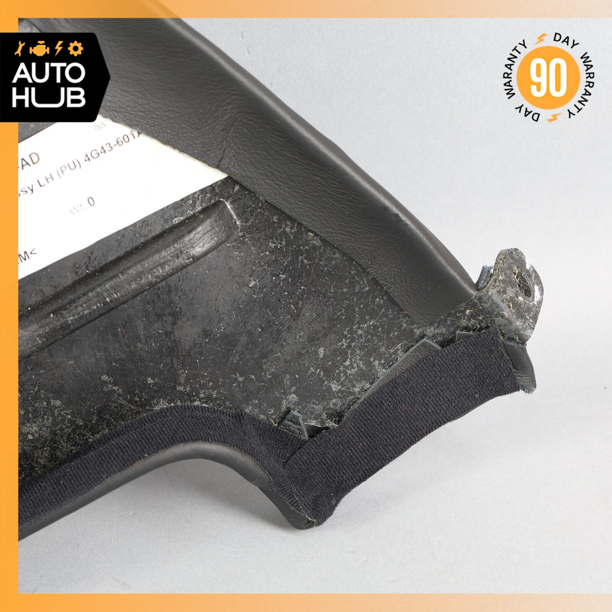 13-16 Aston Martin DB9 Rear Left Side Top Upper Seat Trim Panel OEM 35k - photo 14