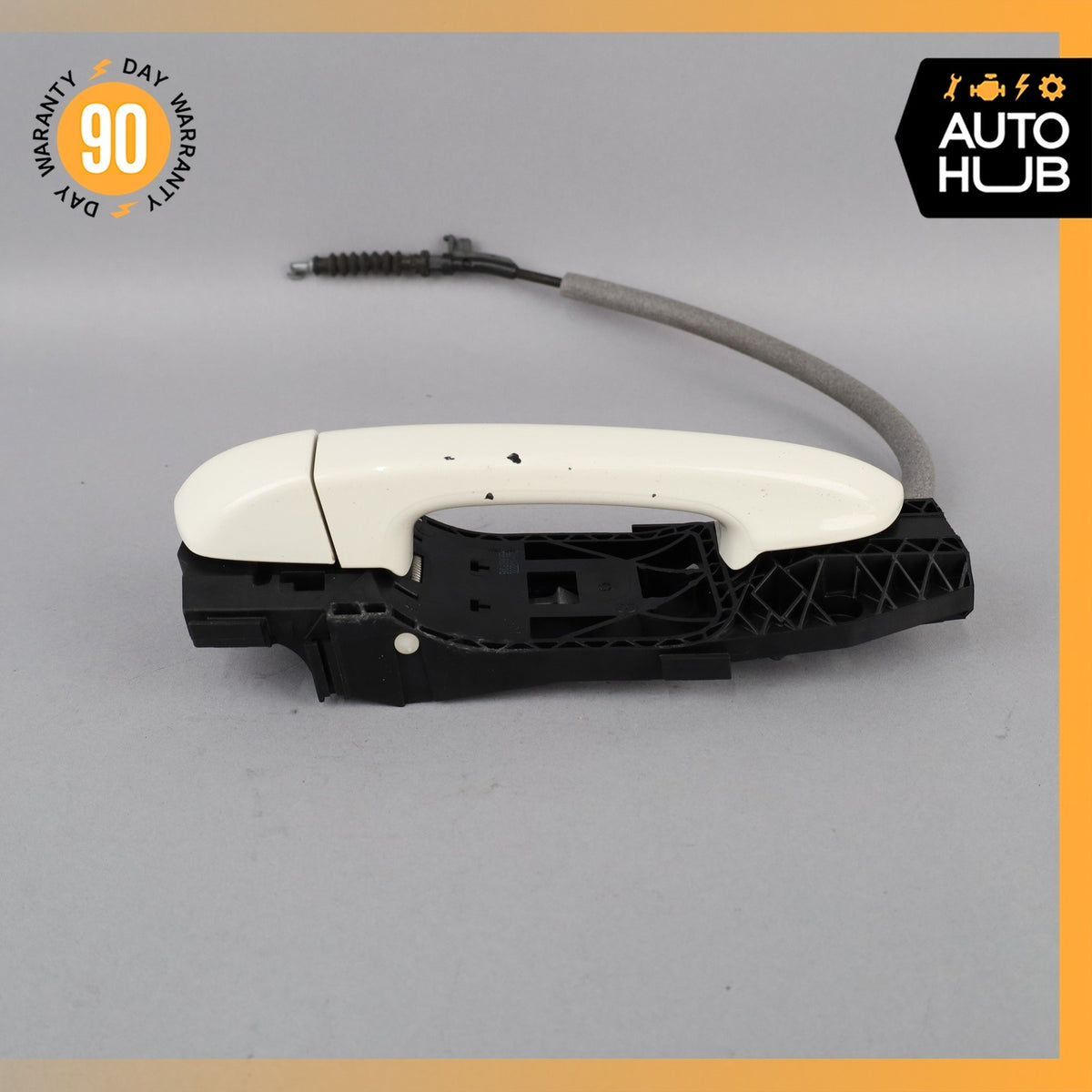 11-18 Porsche Cayenne 958 Front or Rear Right Exterior Door Handle White OEM - photo 3