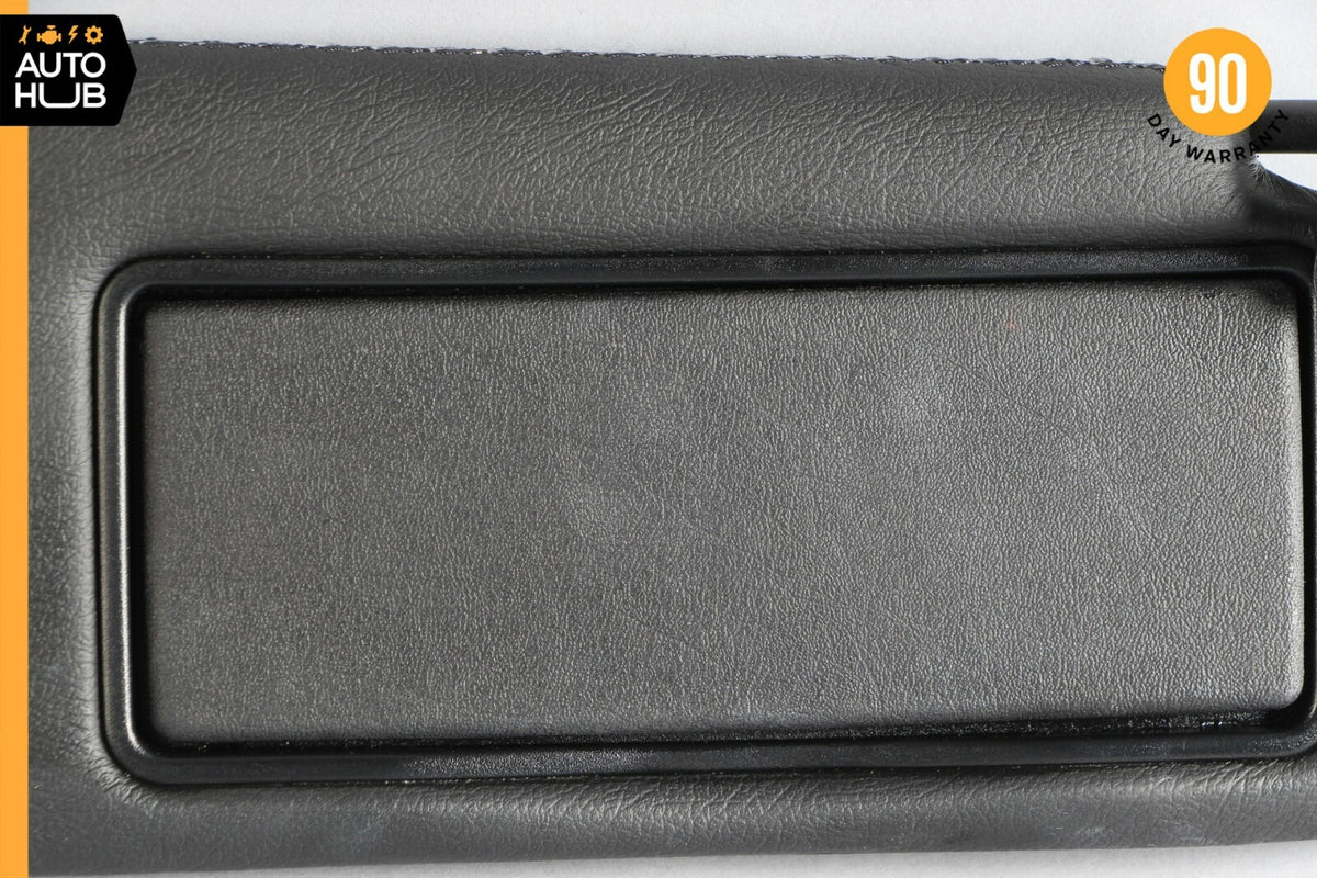 93-99 Mercedes W140 S500 Coupe Right Passenger Side Sun Visor Sunvisor Black OEM - photo 3