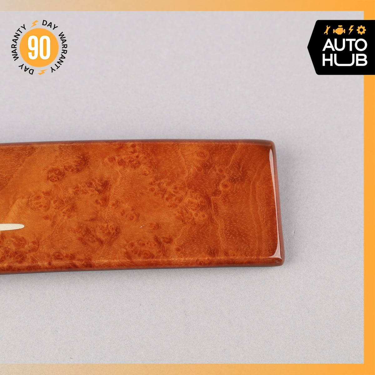 Porsche Cayenne 955 Front Center Console Dashboard Trim Wood OEM - photo 3
