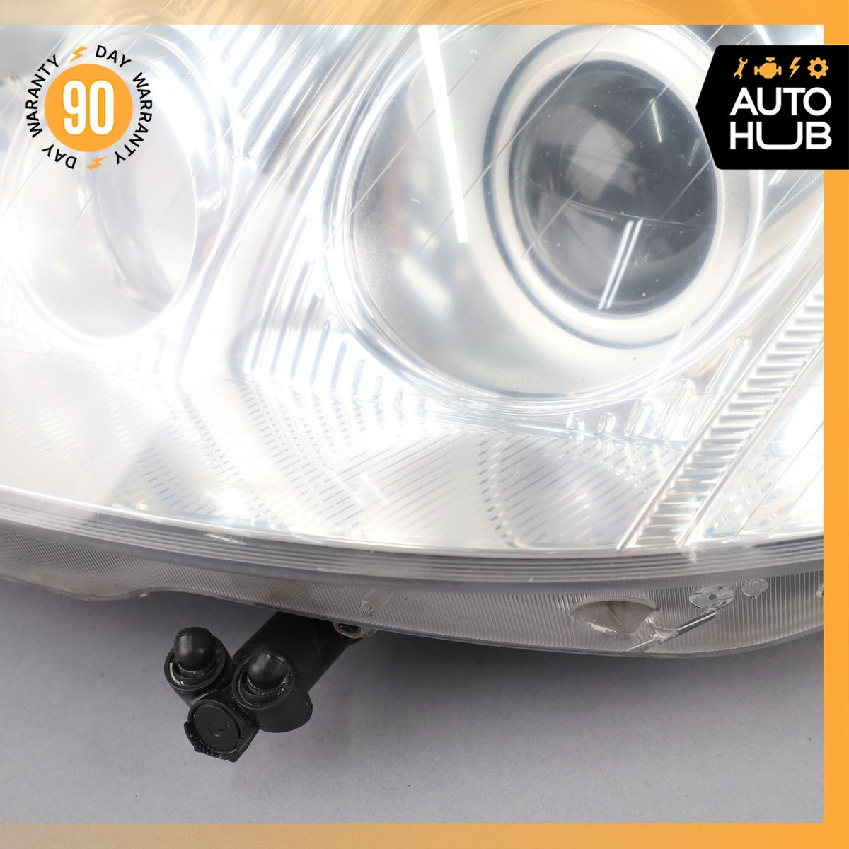 07-09 Mercedes W221 S550 S63 AMG Left Headlight Lamp Bi Xenon w/Night Vision OEM - photo 8