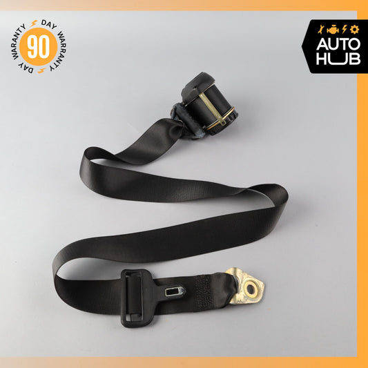 93-95 Mercedes W124 E320 300CE Rear Left Side Seat Belt Seatbelt Black OEM - photo 1