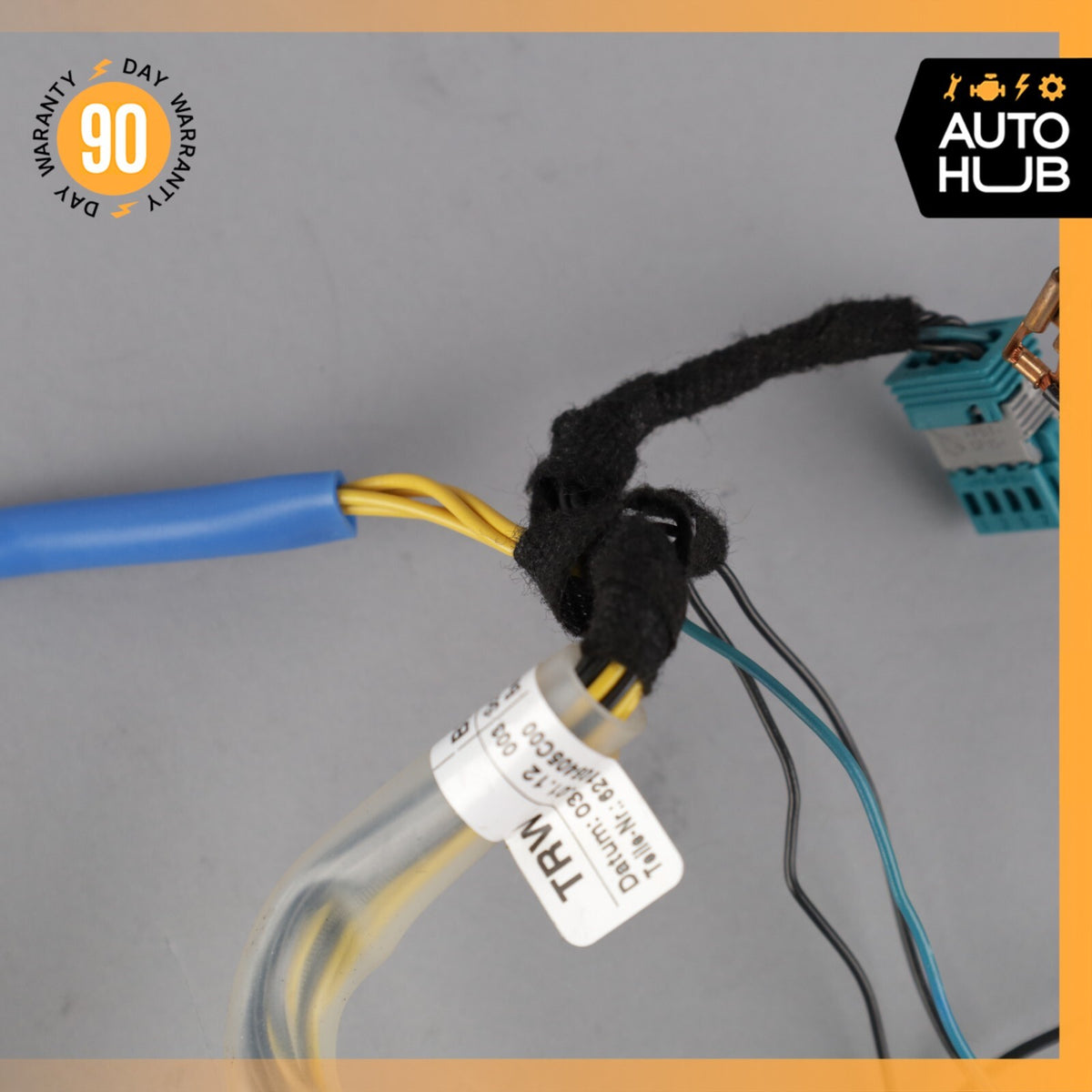 12-18 Bentley Continental GTC GT Steering Wheel Driver Airbag Wiring Harness 71k - photo 5