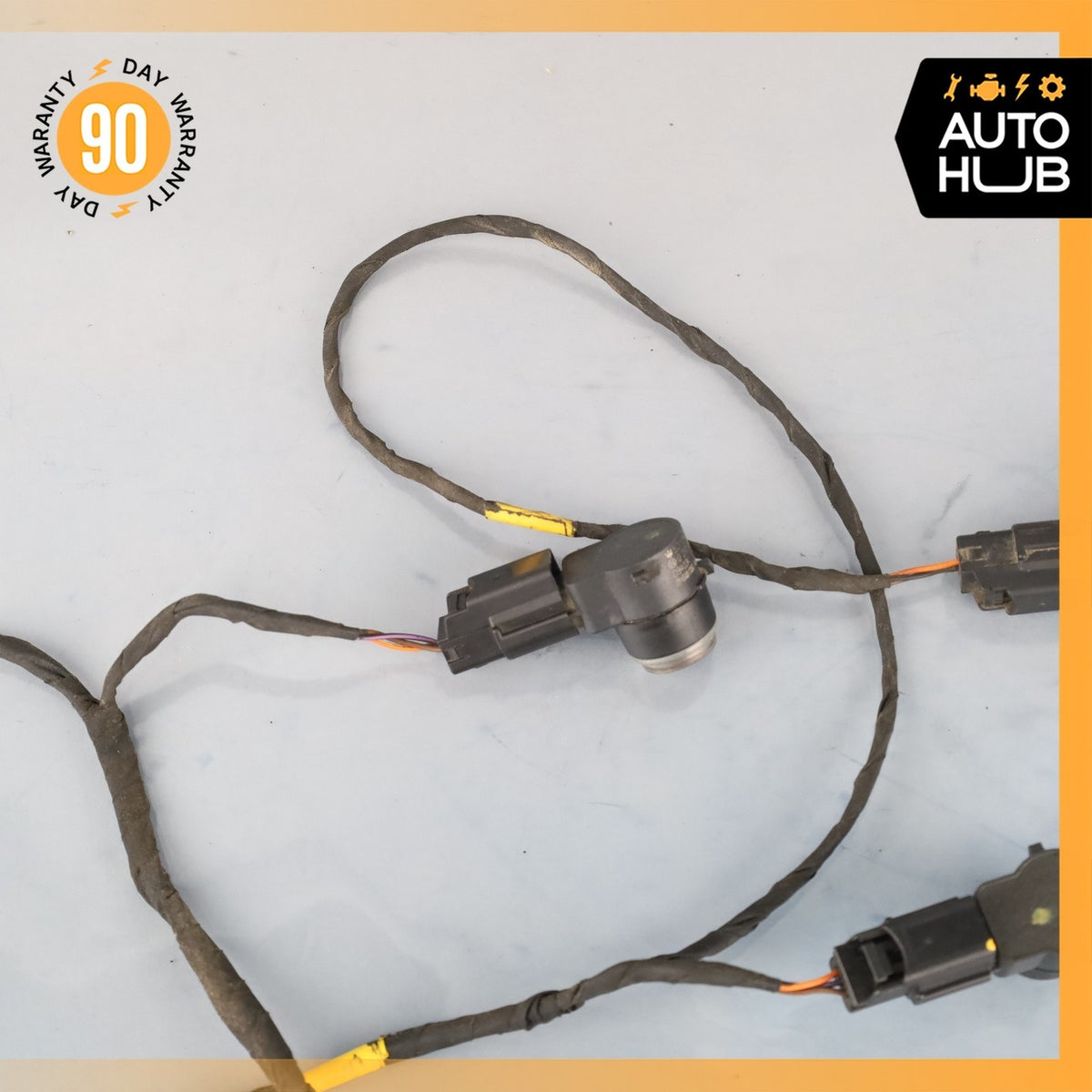 14-15 Maserati Quattroporte M156 Rear Bumper Parking Wire Harness w/ Sensor OEM - photo 12