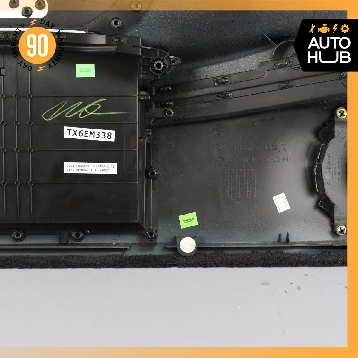 98-04 Porsche Boxster 986 Front Right Passenger Interior Door Panel Trim OEM 83k - photo 15
