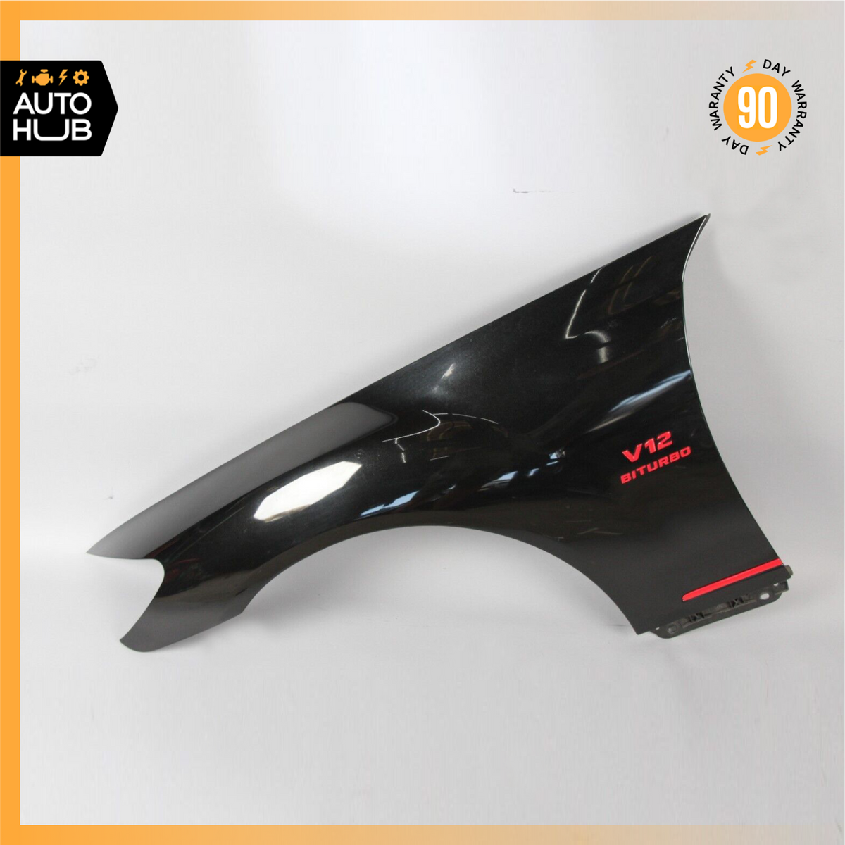 07-10 Mercedes W216 CL600 CL550 Fender Assembly Left Driver Side Black OEM - photo 1