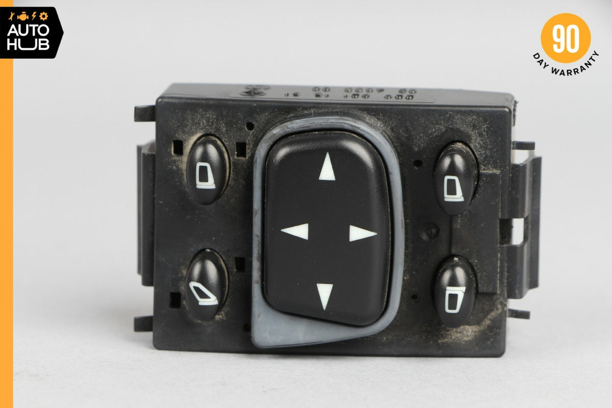 00-06 Mercedes W220 S430 S55 AMG Side Rear View Mirror Adjust Switch Button OEM - photo 6