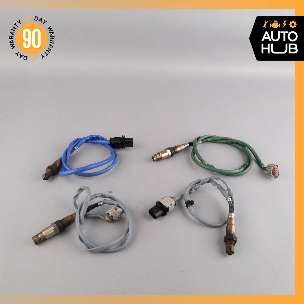 Porsche Panamera 970 3.6L V6 Front & Rear Oxygen O2 Sensor Lambda Set OEM 68k - photo 2
