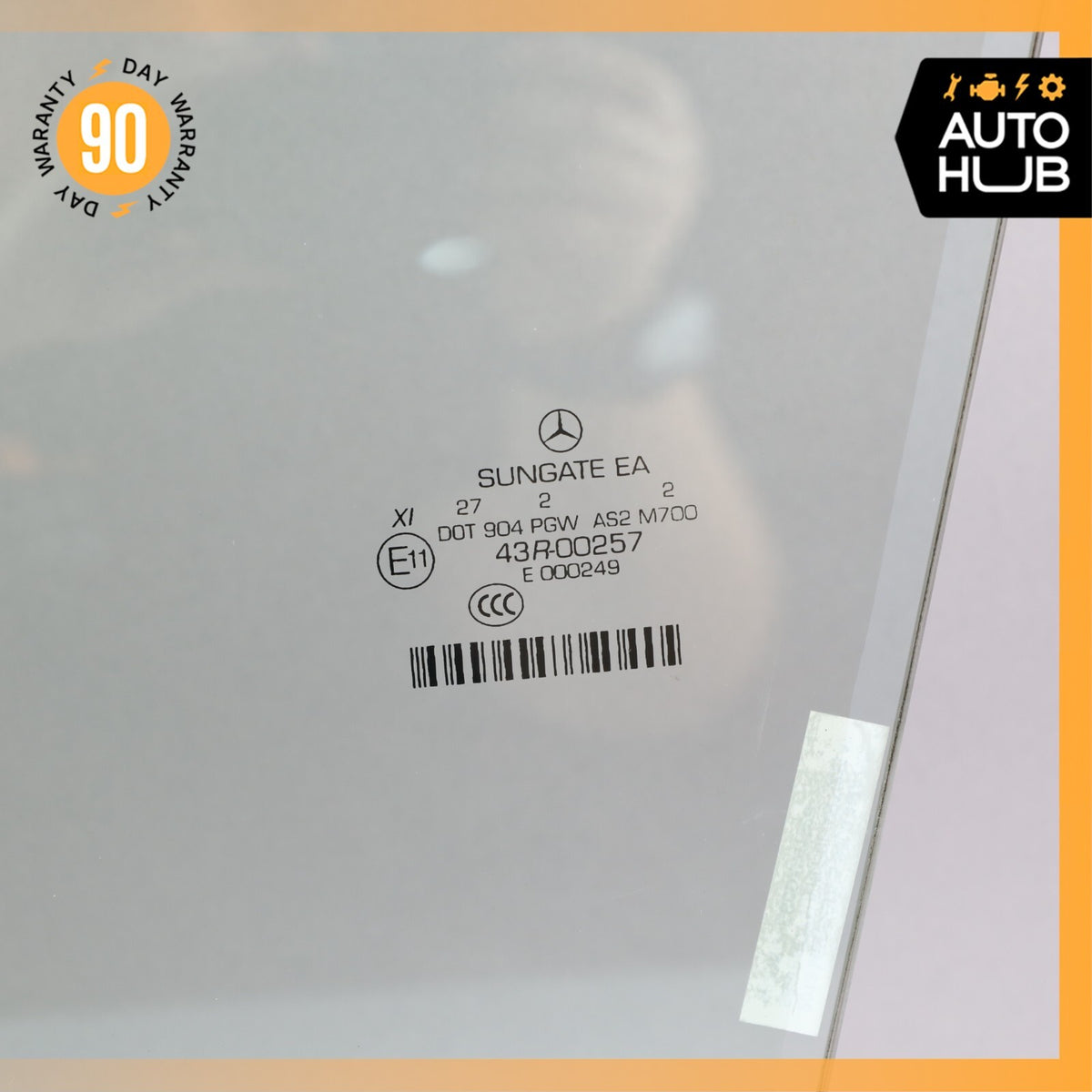 07-13 Mercedes W221 S550 S63 AMG Front Left Driver Side Door Window Glass OEM - photo 9