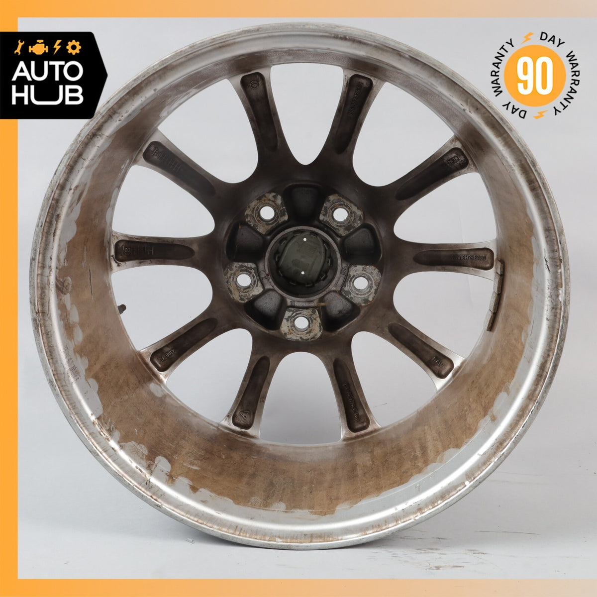 Porsche 996 911 GT3 8 X 18 18" Front Wheel Rim 99636213602 OEM - photo 15