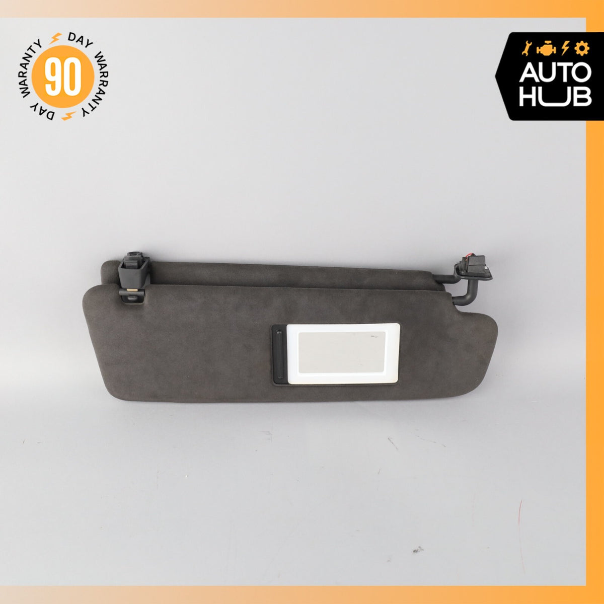 11-14 Porsche Cayenne 958 GTS Sun Visor Sunvisor Front Right Side Suede OEM 82k - photo 12