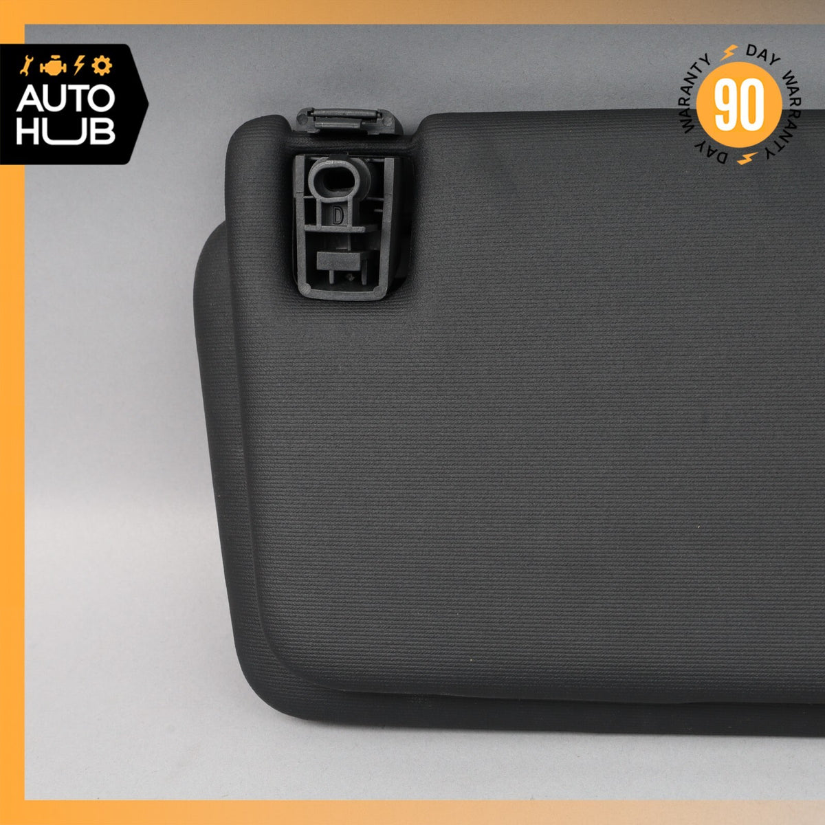 11-14 Porsche Cayenne 958 Hybrid S Sun Visor Sunvisor Front Right Side Black OEM - photo 4