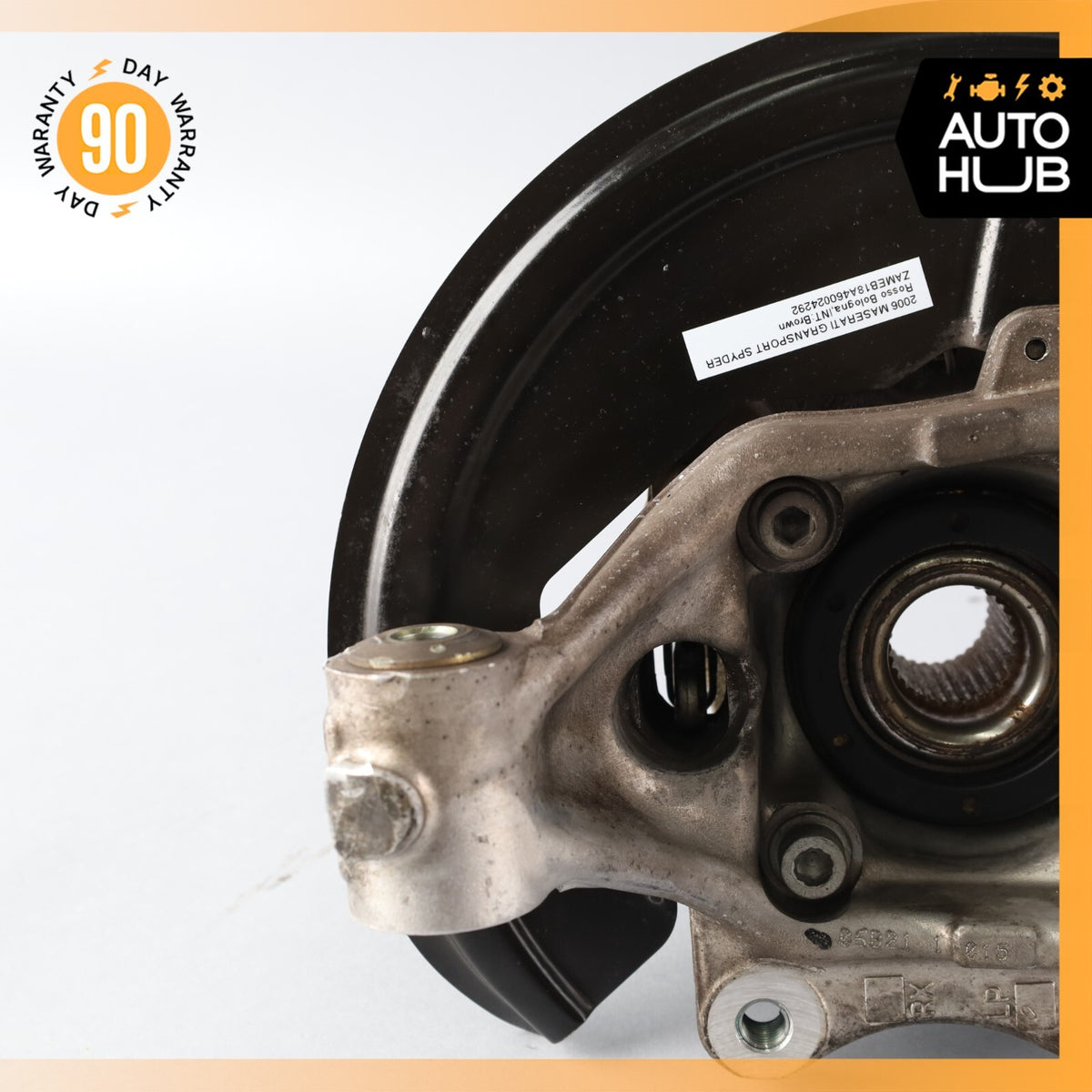 06-07 Maserati M138 GranSport Spyder Rear Left Side Spindle Knuckle Hub OEM 46k - photo 8