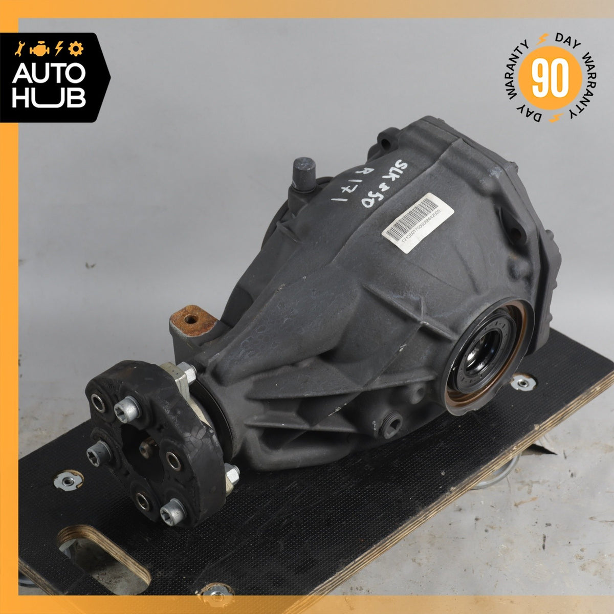 06-11 Mercedes R171 SLK350 M272 Rear Differential Diff Axle Carrier 3.27 OEM 58k - photo 7