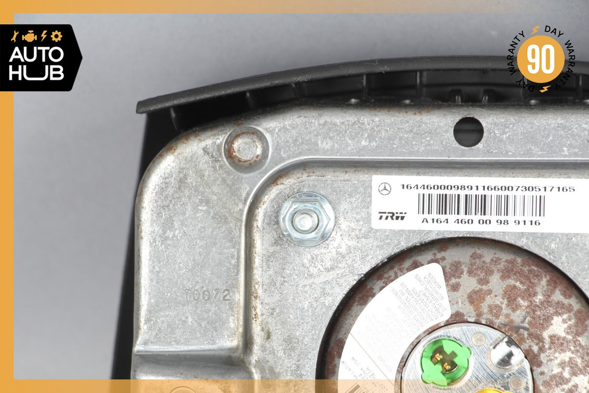 06-08 Mercedes W164 ML550 GL450 Driver Steering Wheel Airbag Air Bag Black OEM - photo 8
