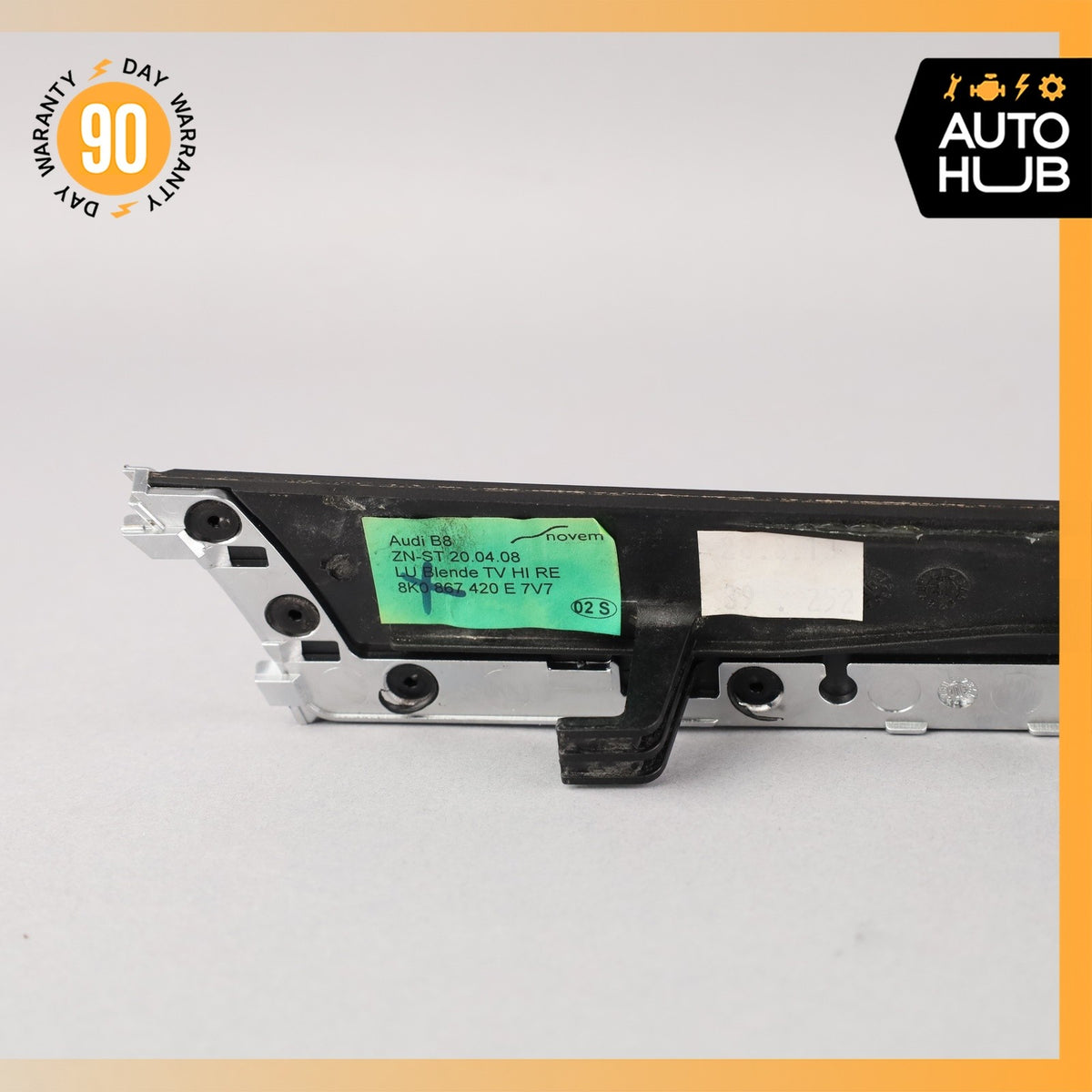 Audi B8 S4 Rear Right Interior Door Trim Carbon Fiber 8K0867420E OEM - photo 6