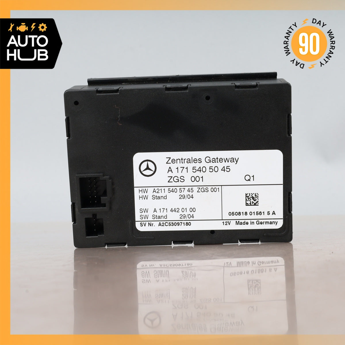 03-11 Mercedes R171 SLK280 E350 Central Gateway Control Module 1715405045 OEM - photo 4