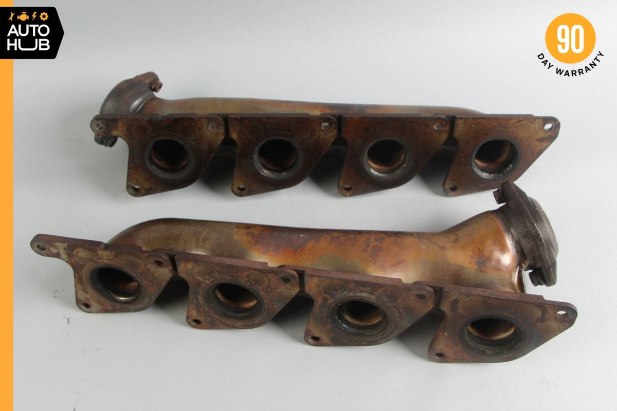 07-11 Mercedes W216 CL550 S550 5.5 V8 Exhaust Manifold Left & Right Set of 2 OEM - photo 8
