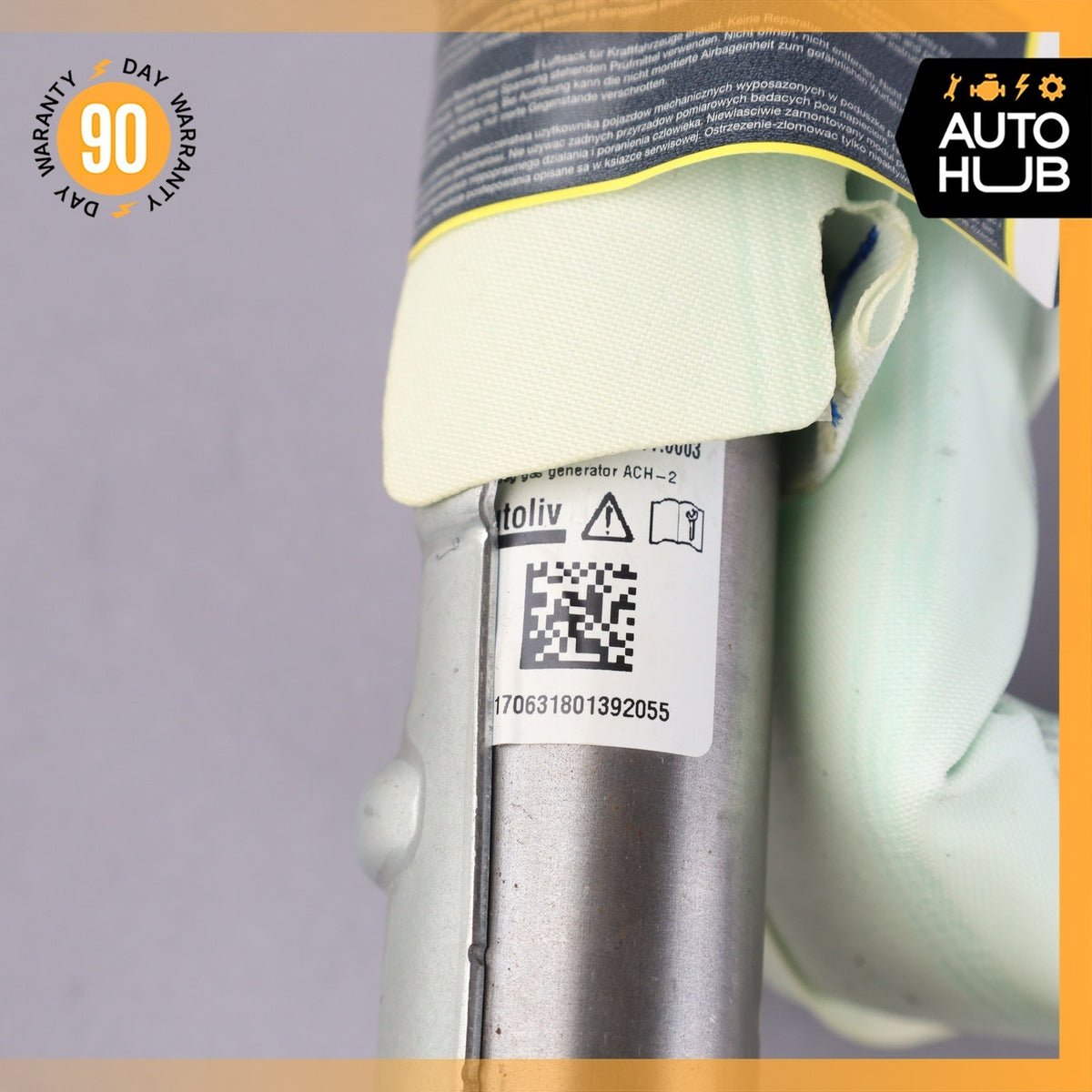 17-24 Maserati Levante M161 Roof Curtain Air Bag Left Side OEM 89k - photo 12