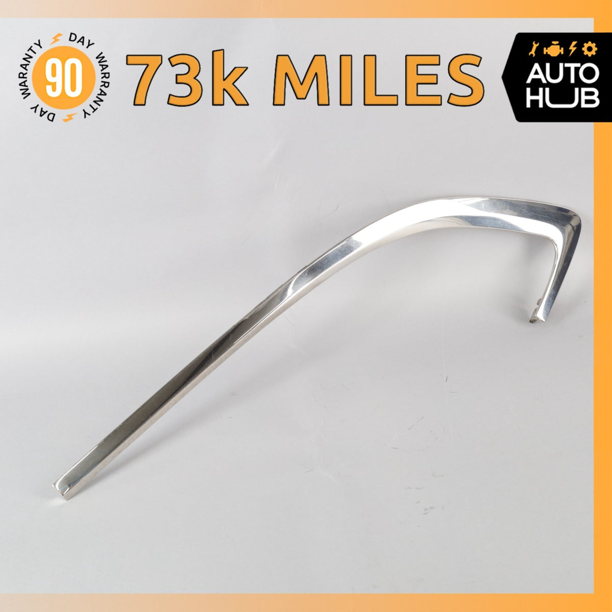 12-17 Bentley Continental GT Coupe Rear Right Quarter Window Molding OEM 73k - photo 1
