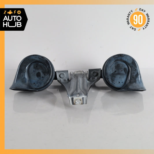 Mercedes R170 SLK230 Left & Right Side High Tone Note Signal Horn Set OEM - photo 1