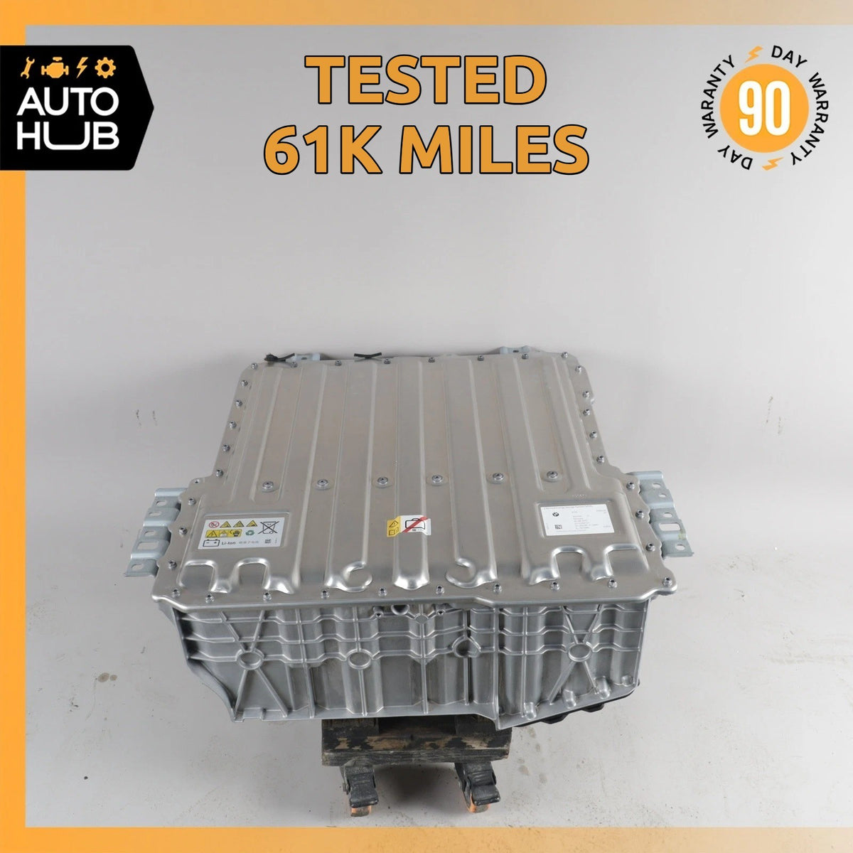 16-18 BMW F30 330e Hybrid Engine High Voltage Battery 61257935320 OEM 61k - photo 1