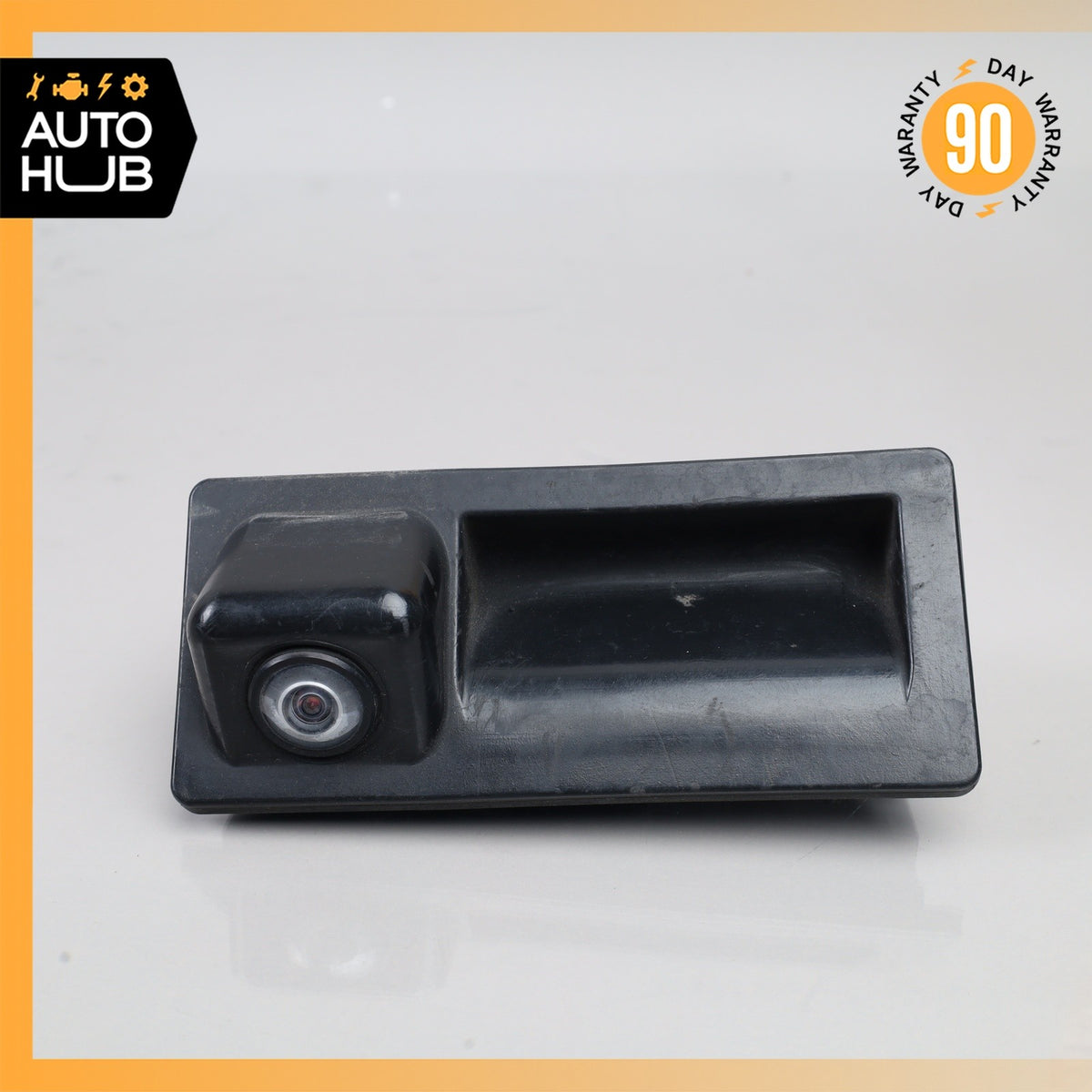 Audi C7 S6 Trunk Tailgate Release Open Handle w/Camera 7P6827566C OEM 51k - photo 2