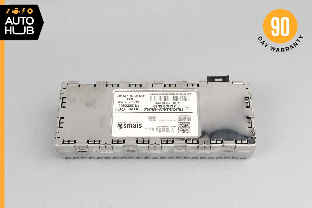 Mercedes X166 GL450 SLK250 E550 Sirius Satellite Radio Receiver 2128705689 OEM - photo 3