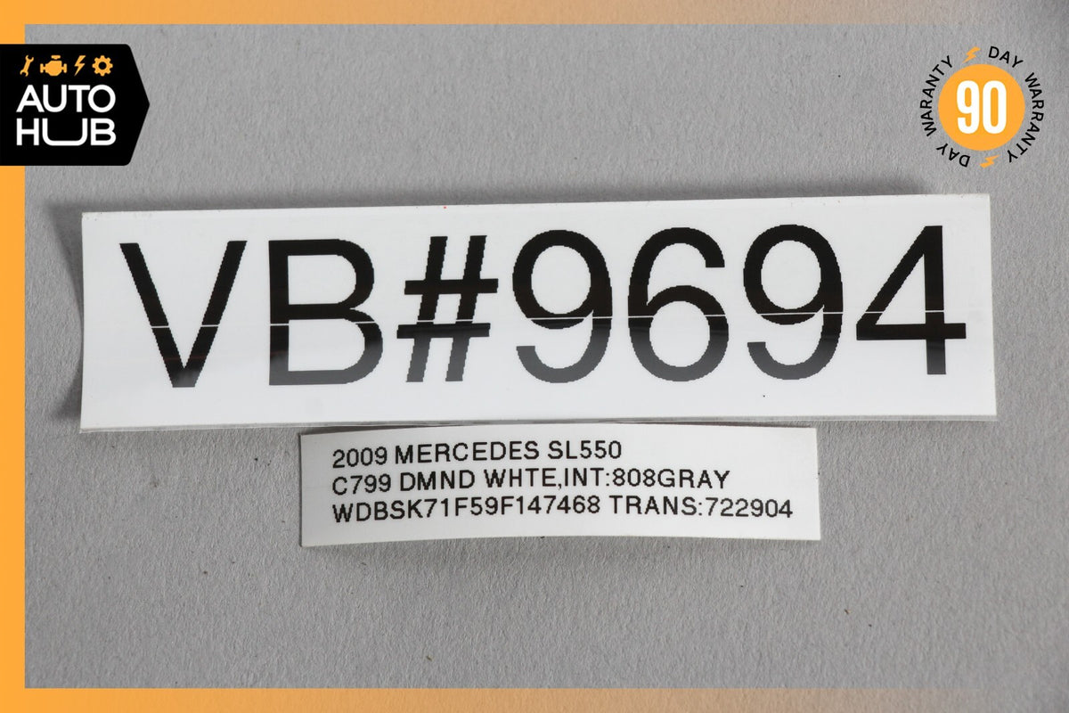 03-12 Mercedes R230 SL550 Subwoofer Speaker Amplifier w/ Custom Trim Set of 4 - photo 13