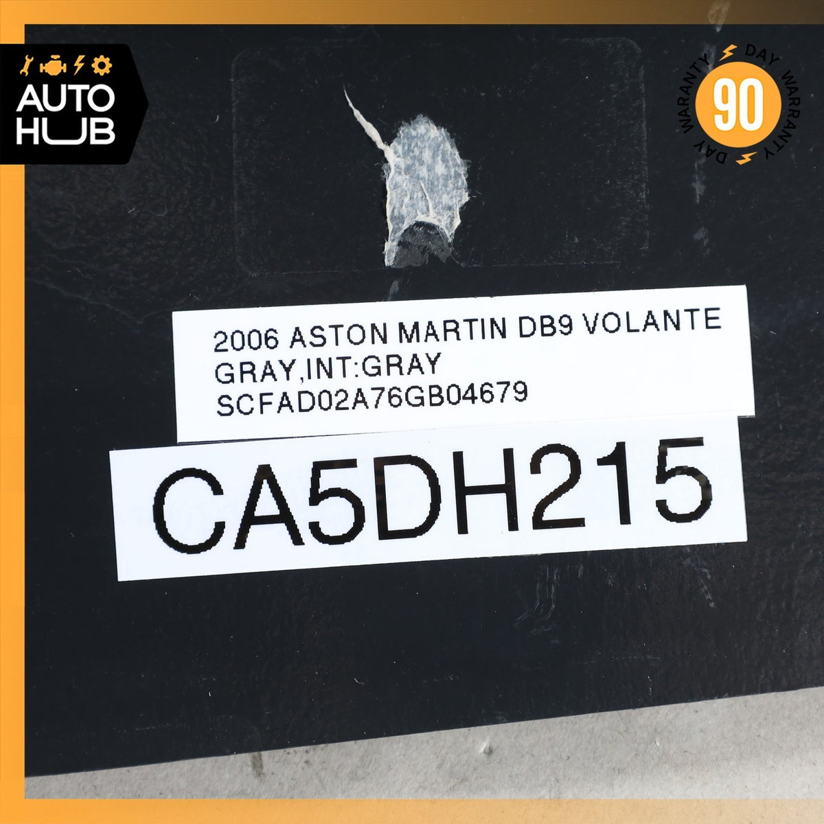 05-12 Aston Martin DB9 Front Left Radiator Bracket Support Air Vent OEM 34k - photo 12